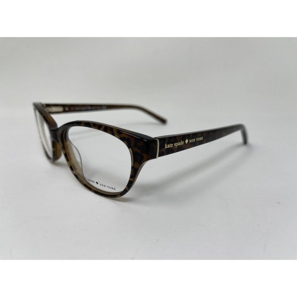 Kate Spade Eyeglasses Purdy 0X07 Leopard Print Frame 50 [] 16 135 DEMOS